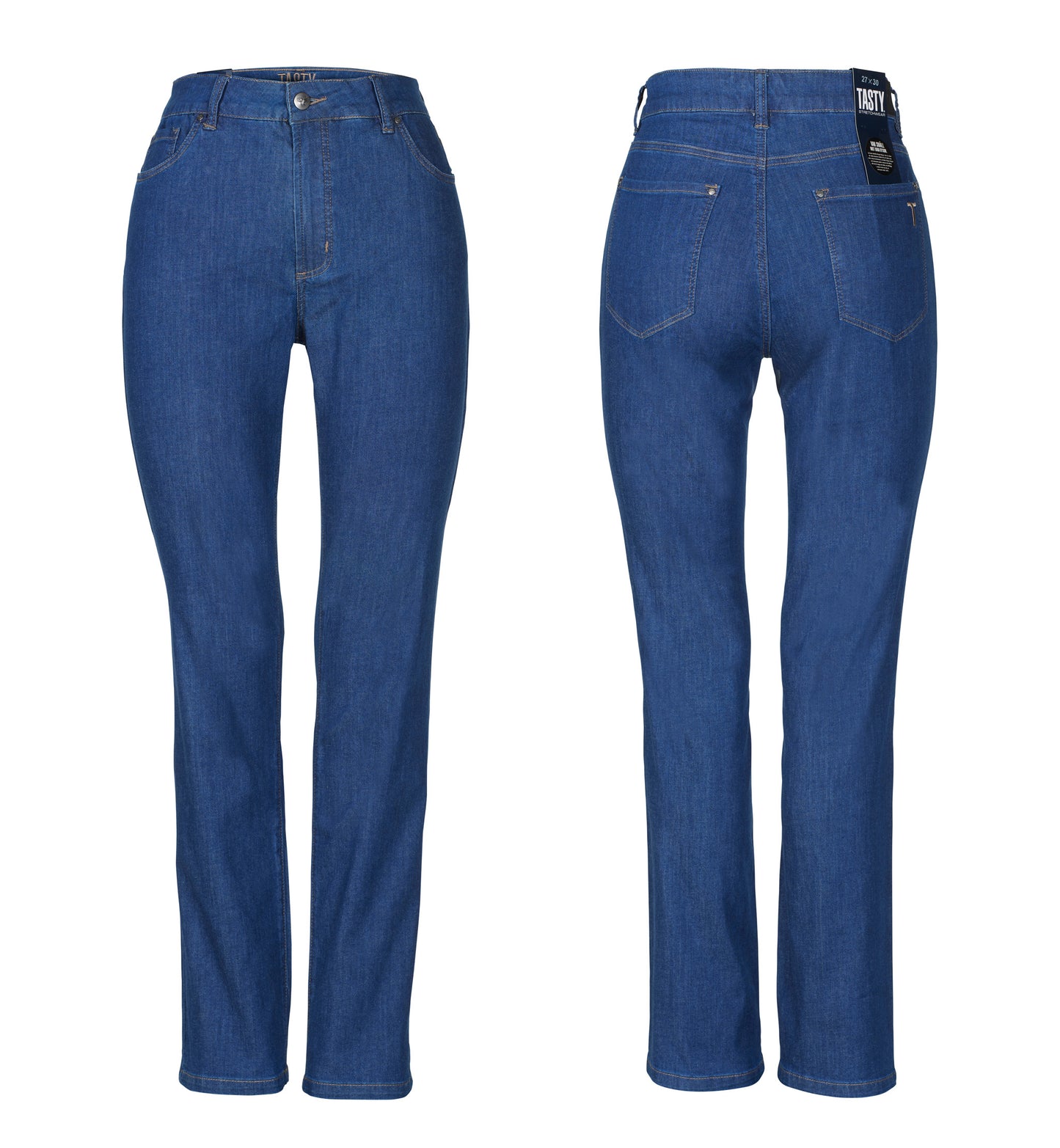 890-0212 Lift fit-Classic Stretchdenim-Stonewash