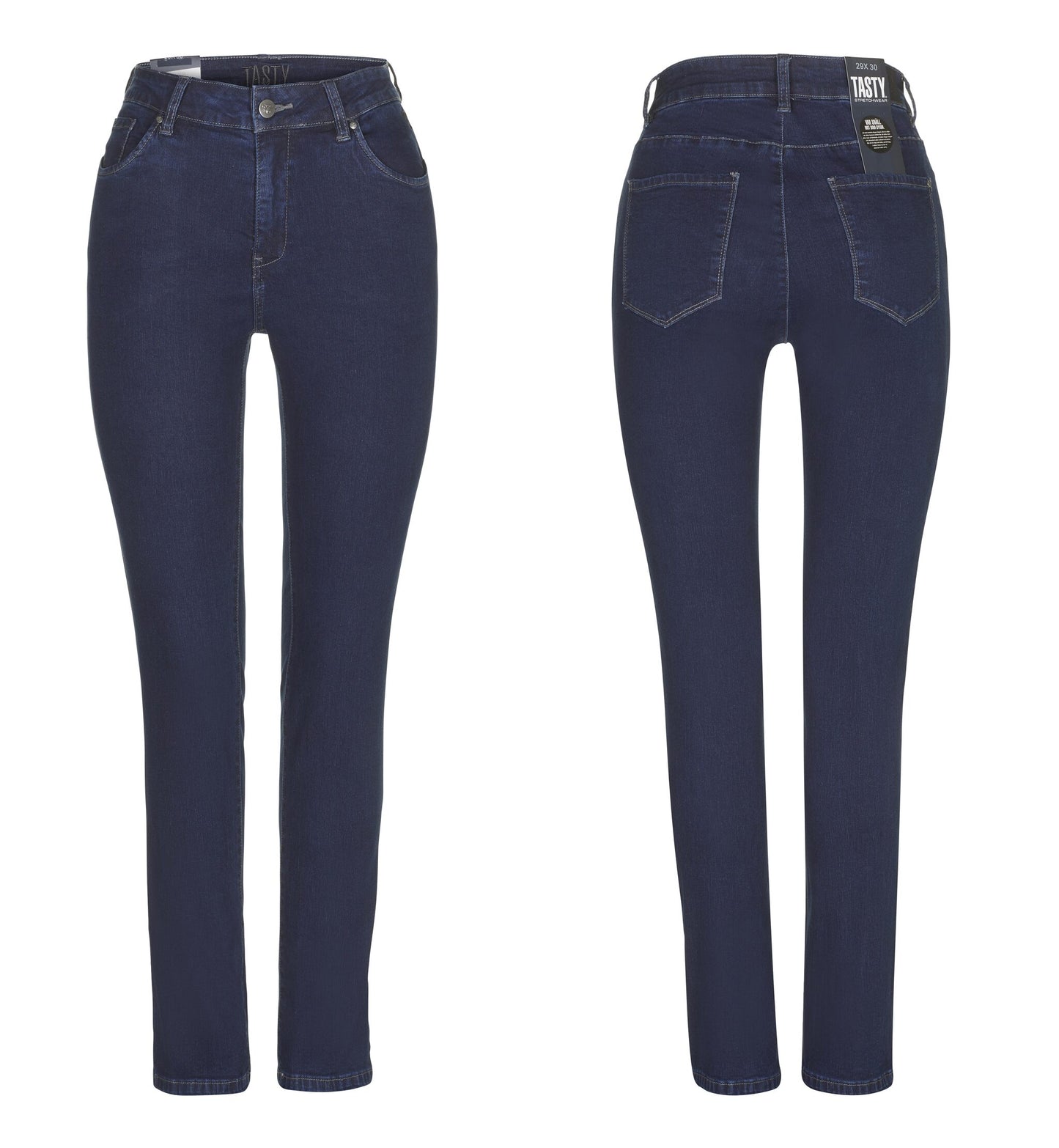 890-0310 Lift fit-Napoli Stretchdenim-Blue