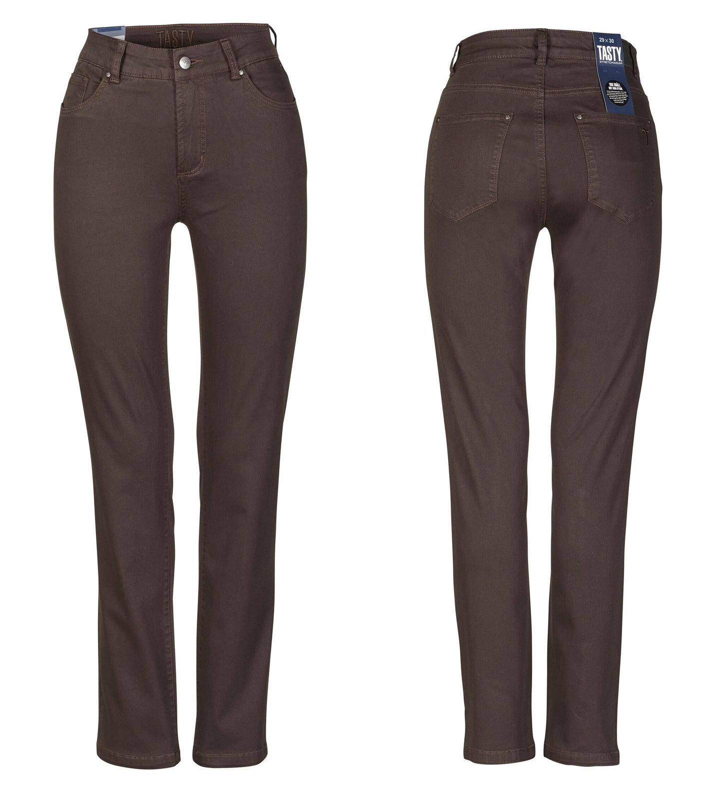 890-1230 Lift fit-Stella Stretchtwill-Brown