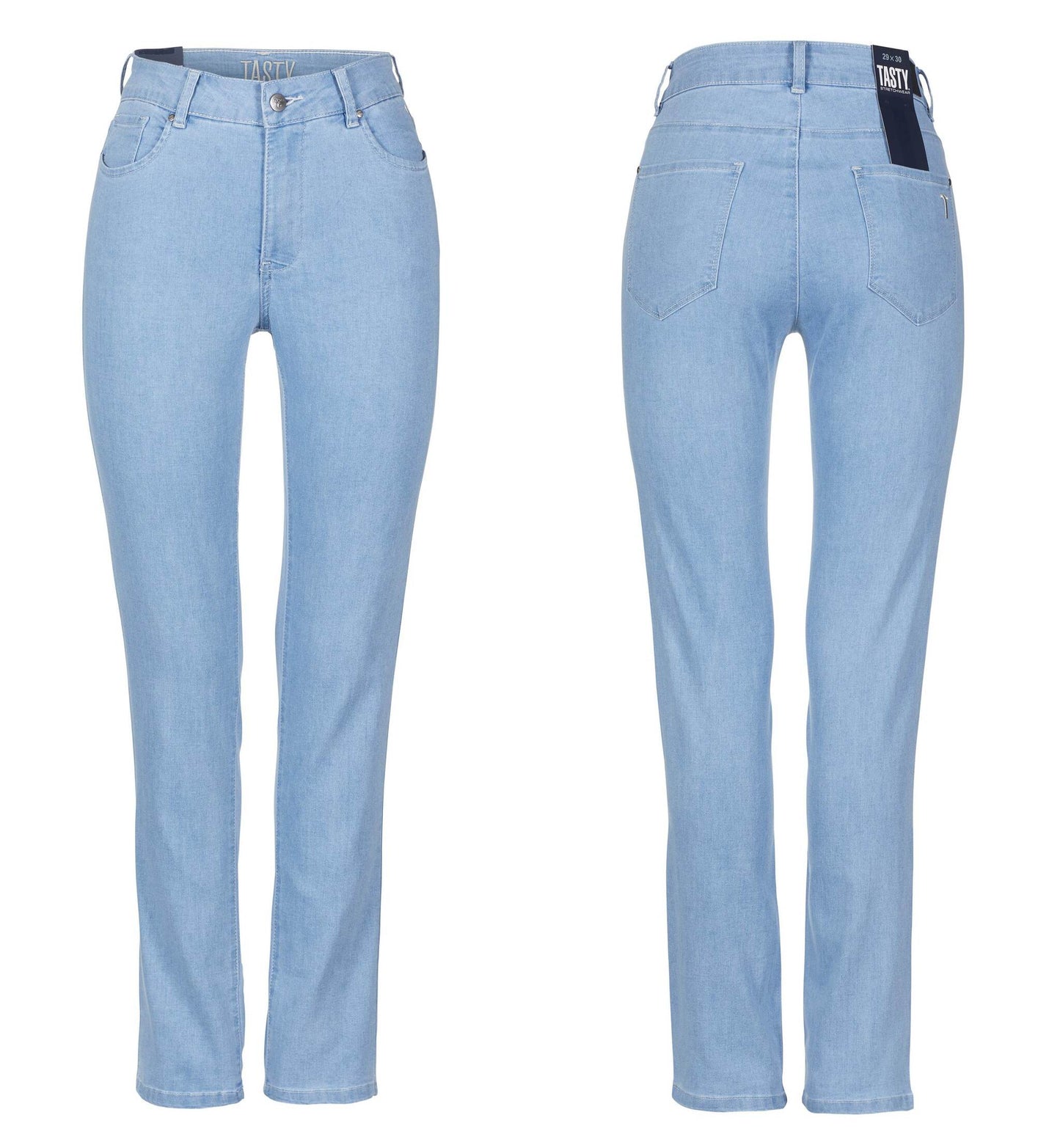 890-1314 Lift fit-Barletta Stretchdenim-Lightblue