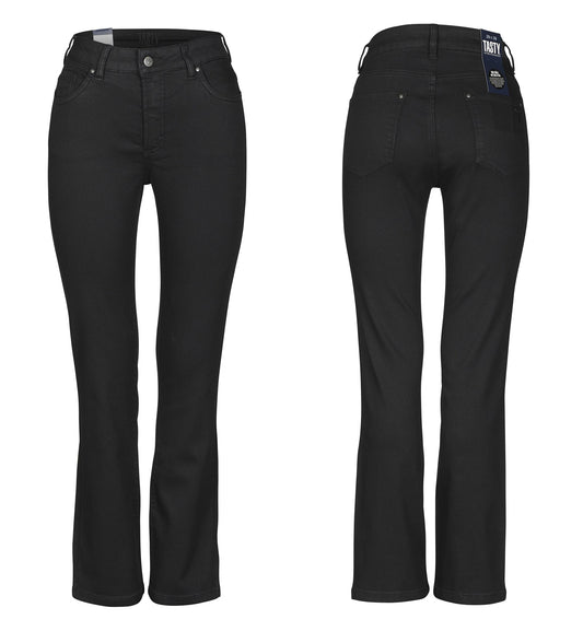 890-1820 Lift fit Flare-Julia Stretchdenim-Black