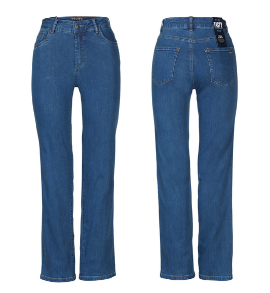 890-1912 Lift fit Wide-Emilia Stretchdenim-Stonewash