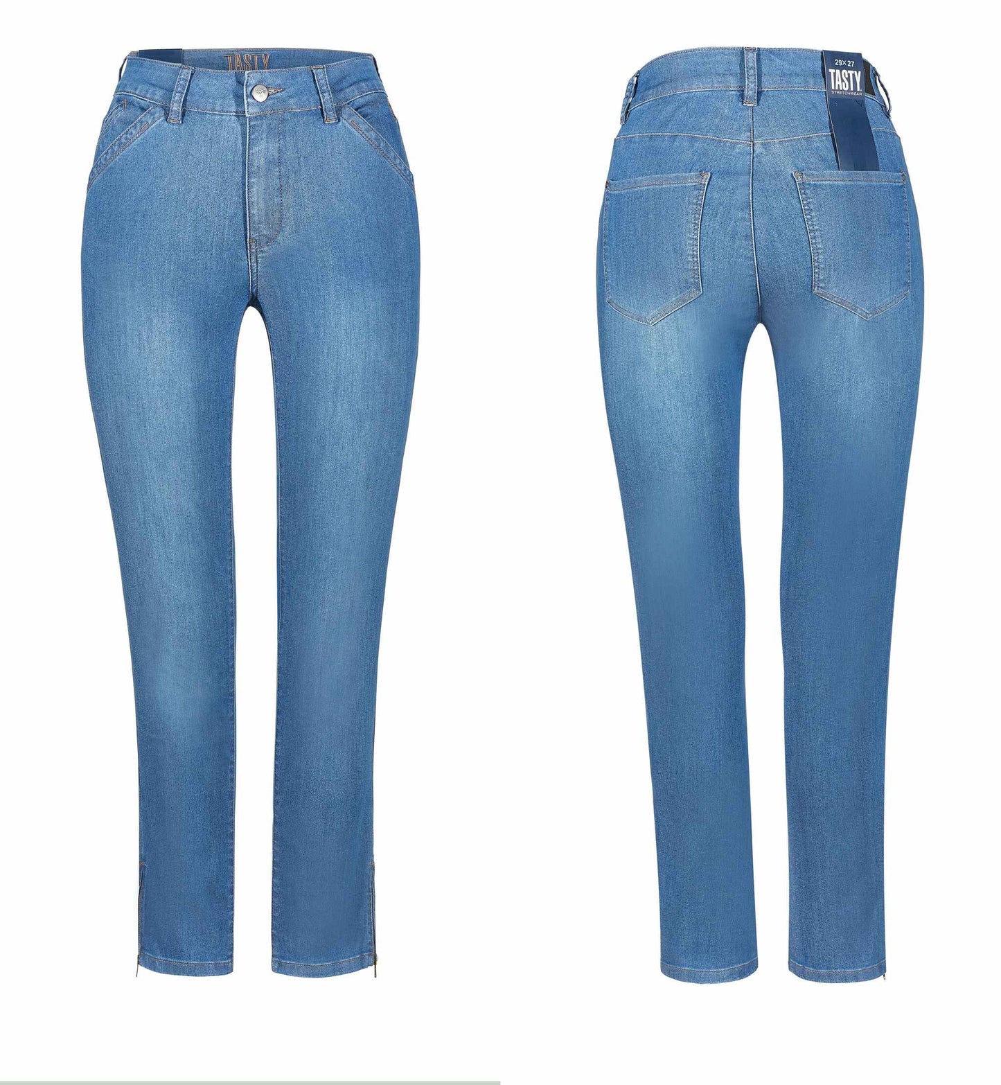 890-2711 Lift fit L27-Salerno Stretchdenim-Stonewash
