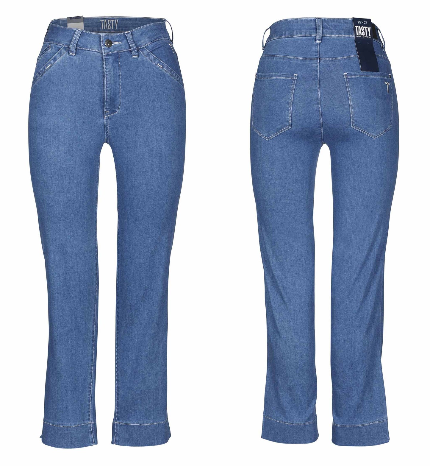 890-6614 Lift fit Wide L27-Garda Stretchdenim-Lightblue